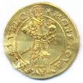 Lībekas zelta dukāts 1625. gads, Turaidas pils. SM 8122a