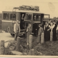 Satiksmes autobuss ar pasažieriem uz Rīgas – Raganas – Straupes ceļa 1935. gadā, TMR 20613