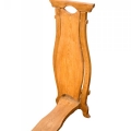 Zābaku novelkamais „kalpiņš” no lakota masīva oša koka. TMR 25102