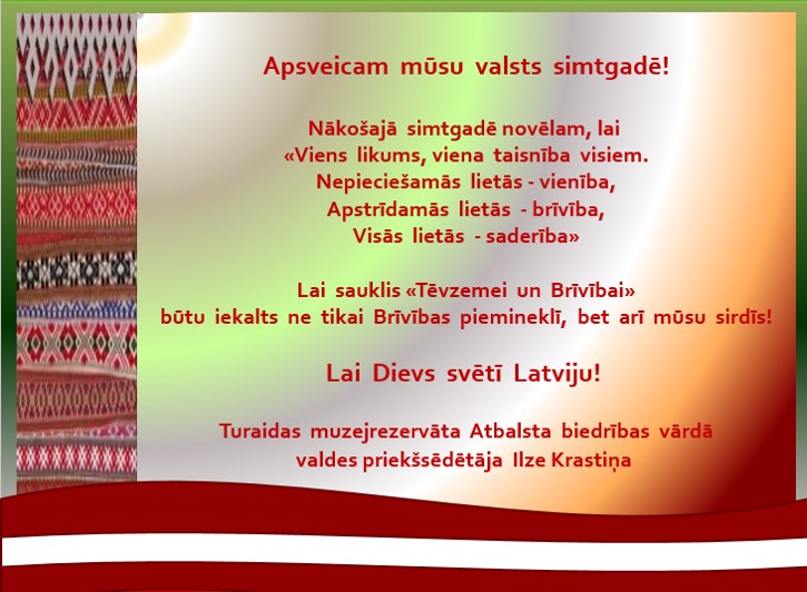 Apsveikums_Latvijas 100gadē