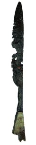 Turaidas nazis ar meistara zīmi – iekaltu bronzas saulīti. Agra Tabaka foto