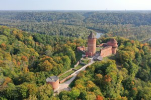 Gauja Primeval Valley and the castle of Turaida