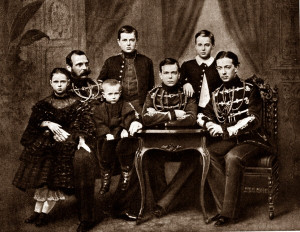 Cara Aleksandra II ģimene. 1861. gads