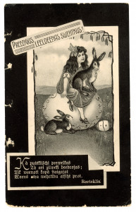 TMR 22101 L. P. Vītola apgādā izdotā Lieldienu apsveikumu kartīte. 1913. gads