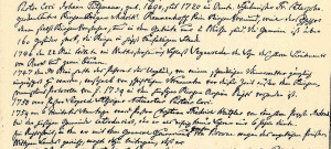 Fragments no Siguldas draudzes hronikas ar mācītāja J. Ticmana ziņām par notikumiem Siguldas novadā no 1746. līdz 1759. gadam